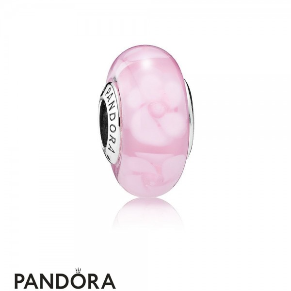 Pandora Touch Of Color Charms Nostalgic Roses Charm Murano Glass