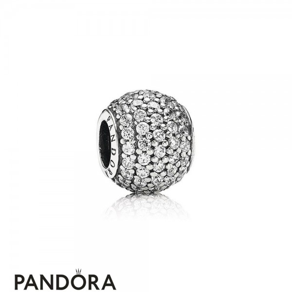 Pandora Touch Of Color Charms Pave Lights Charm Clear Cz