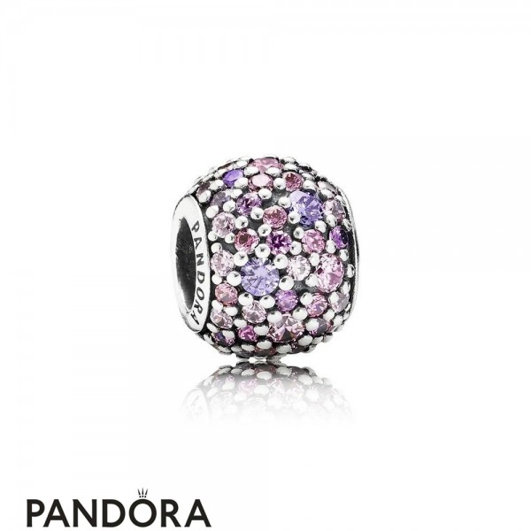 Pandora Touch Of Color Charms Pave Lights Charm Multi Colored Cz
