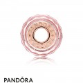 Pandora Touch Of Color Charms Pink Shimmering Murano Glass Charm Pandora Rose