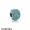 Pandora Touch Of Color Charms Shimmering Droplet Charm Teal Cz