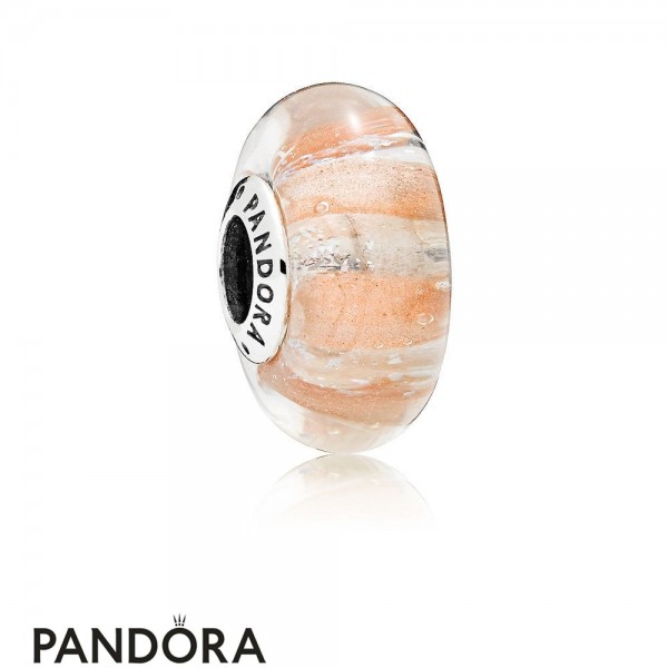 Pandora Touch Of Color Charms Shimmering Stripe Murano Glass Charm