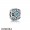 Pandora Touch Of Color Charms Studded Lights Charm Teal Cz
