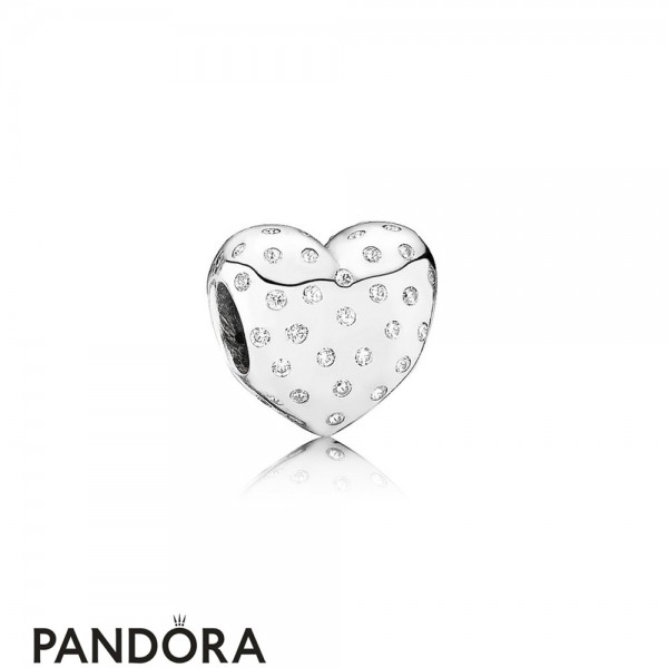 Pandora Valentine's Day Charms Sparkle Of Love Clear Cz