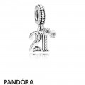 Women's Pandora 21 Years Of Love Hanging Charm
