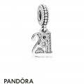 Women's Pandora 21 Years Of Love Hanging Charm