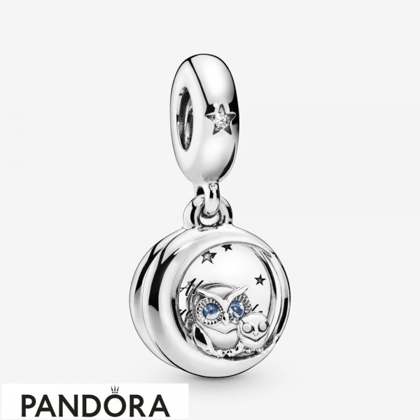 Women's Pandora Always By Your Side Owl Hanging Charm