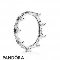 Women's Pandora Black Enchanted Crown Ring