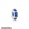 Women's Pandora Blue Ice Sculpture Spacer Charm