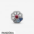 Women's Pandora Blue & Pink Fan Charm