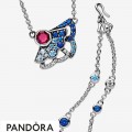Women's Pandora Blue & Pink Fan Y