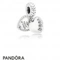 Women's Pandora Bright Heart Seeds Hanging Charm