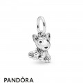 Women's Pandora Bull Terrier Puppy Dangle Charm