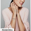 Women's Pandora Chinese Flower Girl Charm