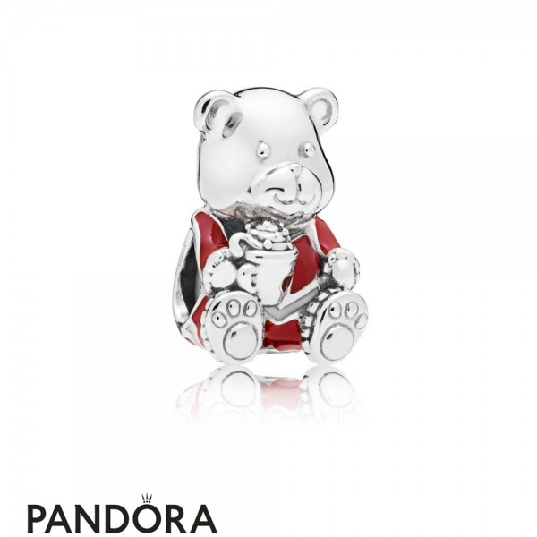Women's Pandora Christmas Bear Charm