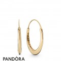 Women's Pandora Chunky Hoop Earrings Pandora Shine