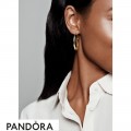 Women's Pandora Chunky Hoop Earrings Pandora Shine