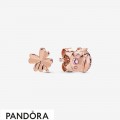 Women's Pandora Clover & Ladybird Stud Earrings