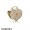 Pandora Collections Heart Lock Charm 14K Gold