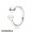 Women's Pandora Contemporary Pearl Ring In Silver