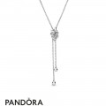Women's Pandora Dazzling And Dancing Butterflies Necklace