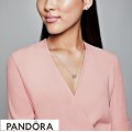 Women's Pandora Dazzling Pink Butterfly Necklace