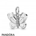 Women's Pandora Decorative Butterfly Necklace Pendant