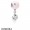 Women's Pandora Elephant And Pink Balloon Hanging Charm
