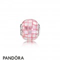 Pandora Essence Compassion Charm Pink Mother Of Pearl Mosaic