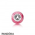 Pandora Essence Freedom Charm Transparent Cerise Enamel