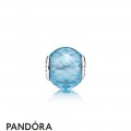 Pandora Essence Friendship Charm Sky Blue Crystal