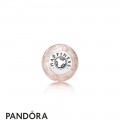 Pandora Essence Happiness Charm Transparent Cream Pink Enamel