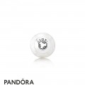 Pandora Essence Joy Charm Transparent White Enamel