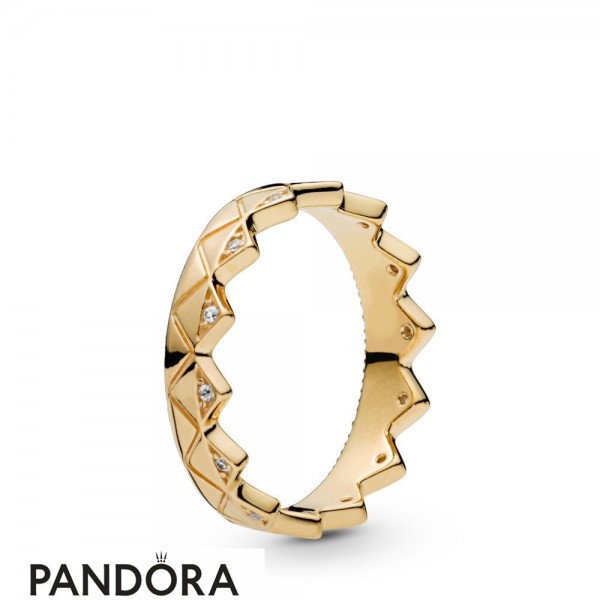 Women's Pandora Exotic Crown Ring Pandora Shine