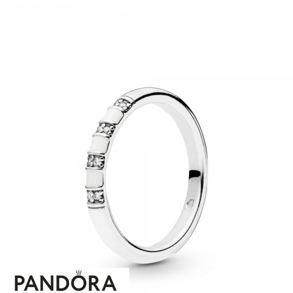 Women's Pandora Exotic Stones & Stripes Cz Ring
