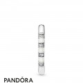 Women's Pandora Exotic Stones & Stripes Cz Ring