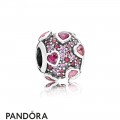 Women's Pandora Explosion Of Love Charm Multi Colored Cz