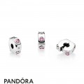Women's Pandora Explosion Of Love Clip Fancy Fuchsia Pink
