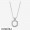 Pandora Floating Locket Crown O Necklace