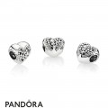 Women's Pandora Flourishing Hearts Charm