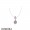 Women's Pandora Flower Pressed Necklace