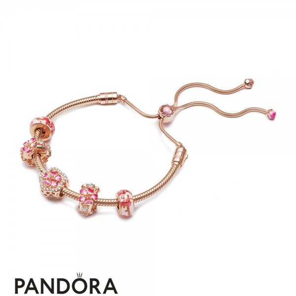 Women's Pandora Flowery Bracelet