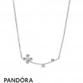 Women's Pandora Four Petal Flower Necklace