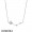Women's Pandora Four Petal Flower Necklace