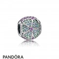 Women's Pandora Glorious Bloom Multi Colored Cz Jewelry