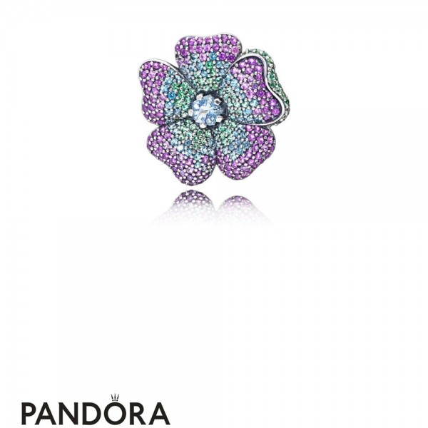 Women's Pandora Glorious Blooms Necklace Pendant