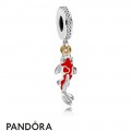 Women's Pandora Good Fortune Carp Hanging Charm