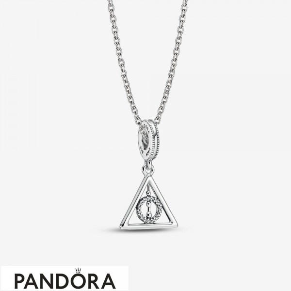 Women's Pandora Harry Potter Deathly Hallows Necklace Set