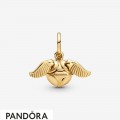 Women's Pandora Harry Potter Golden Snitch Pendant