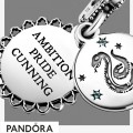 Women's Pandora Harry Potter Slytherin Dangle Charm